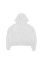 Full Zip “COMFY” Front Logo AshGrey/Black
