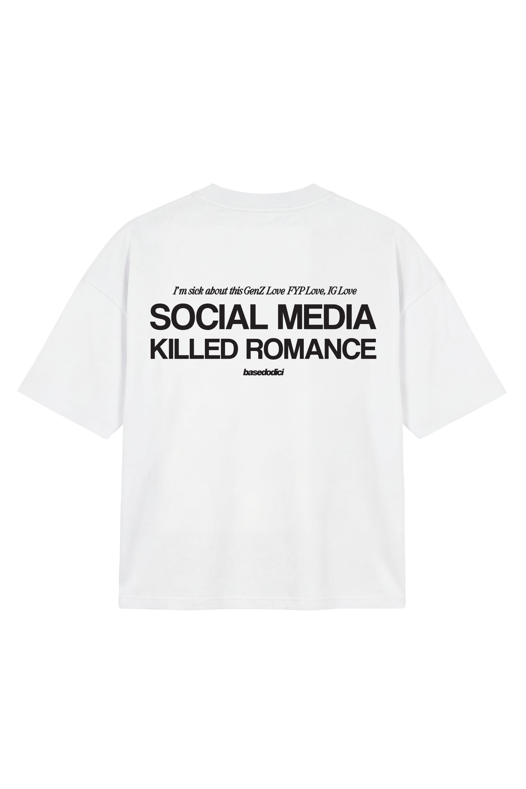 "KILLED ROMANCE" T-Shirt White