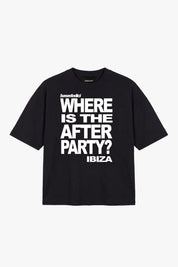 T-Shirt "IBIZA" Afterparty Black