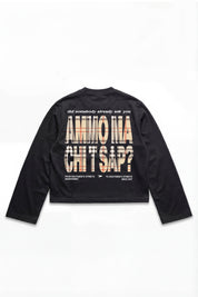 Longsleeve "AMMO" CHI'T'SAP Black/Burby