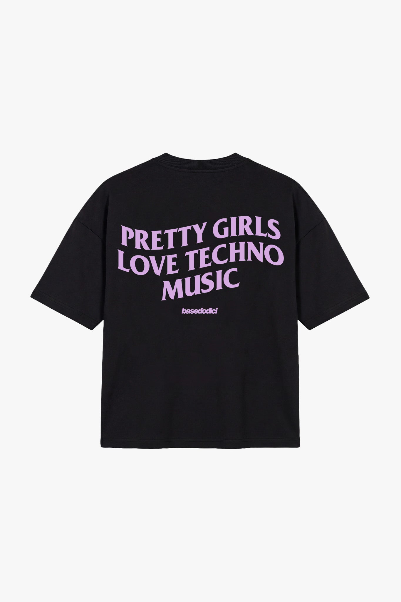 T-Shirt "SANTA" PrettyGirls Black/Pink