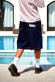 Jorts "LAST DELIVERY" Dark Blue