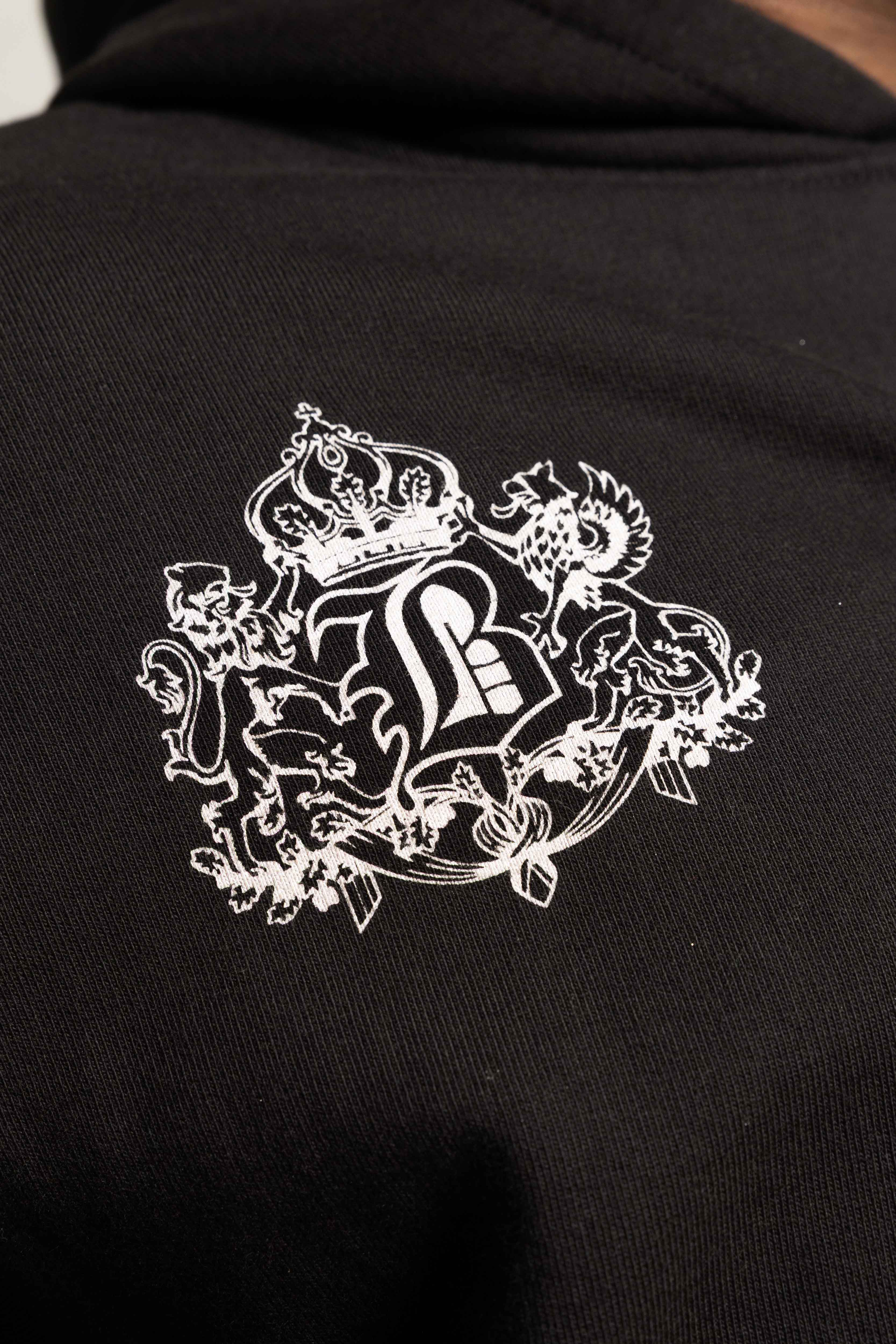 "RUDEBOY LDN" Hoodie NotBought Black