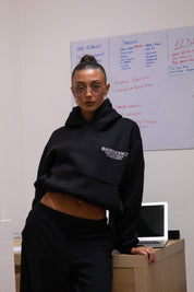 LIMITED EDITION - Hoodie “AMMO” CHI'T'SAP Black/Strass