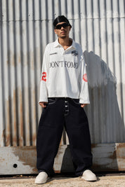 Bigall Denim “NEW MONEY” Back Logo Blue Raw