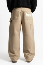 "RUDEBOY LDN" Work Denim Beige