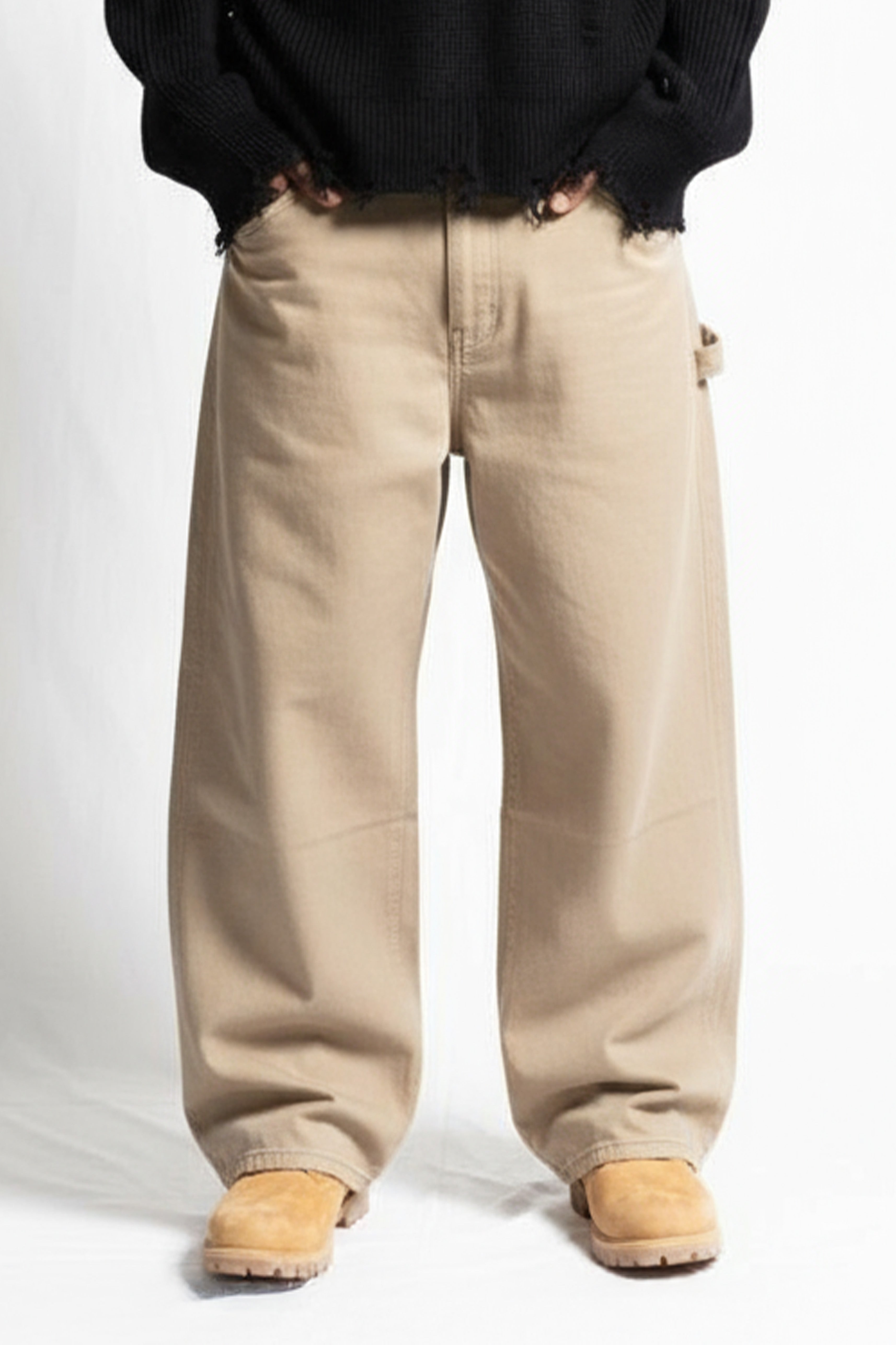 "RUDEBOY LDN" Work Denim Beige