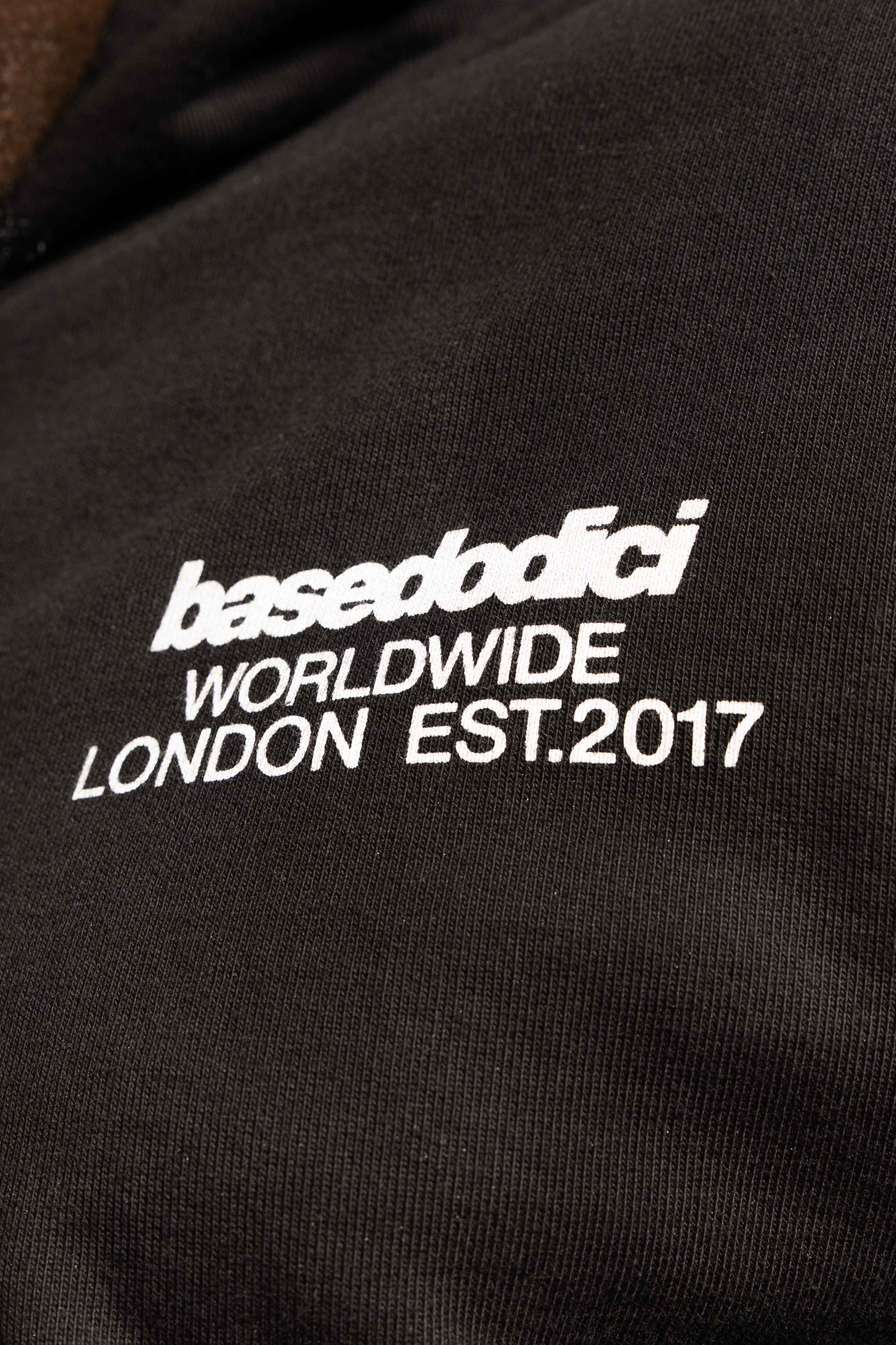 "RUDEBOY LDN" Hoodie NotBought Black
