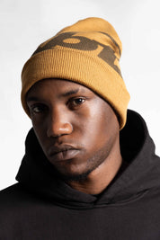 "RUDEBOY LDN" Beanie Camel