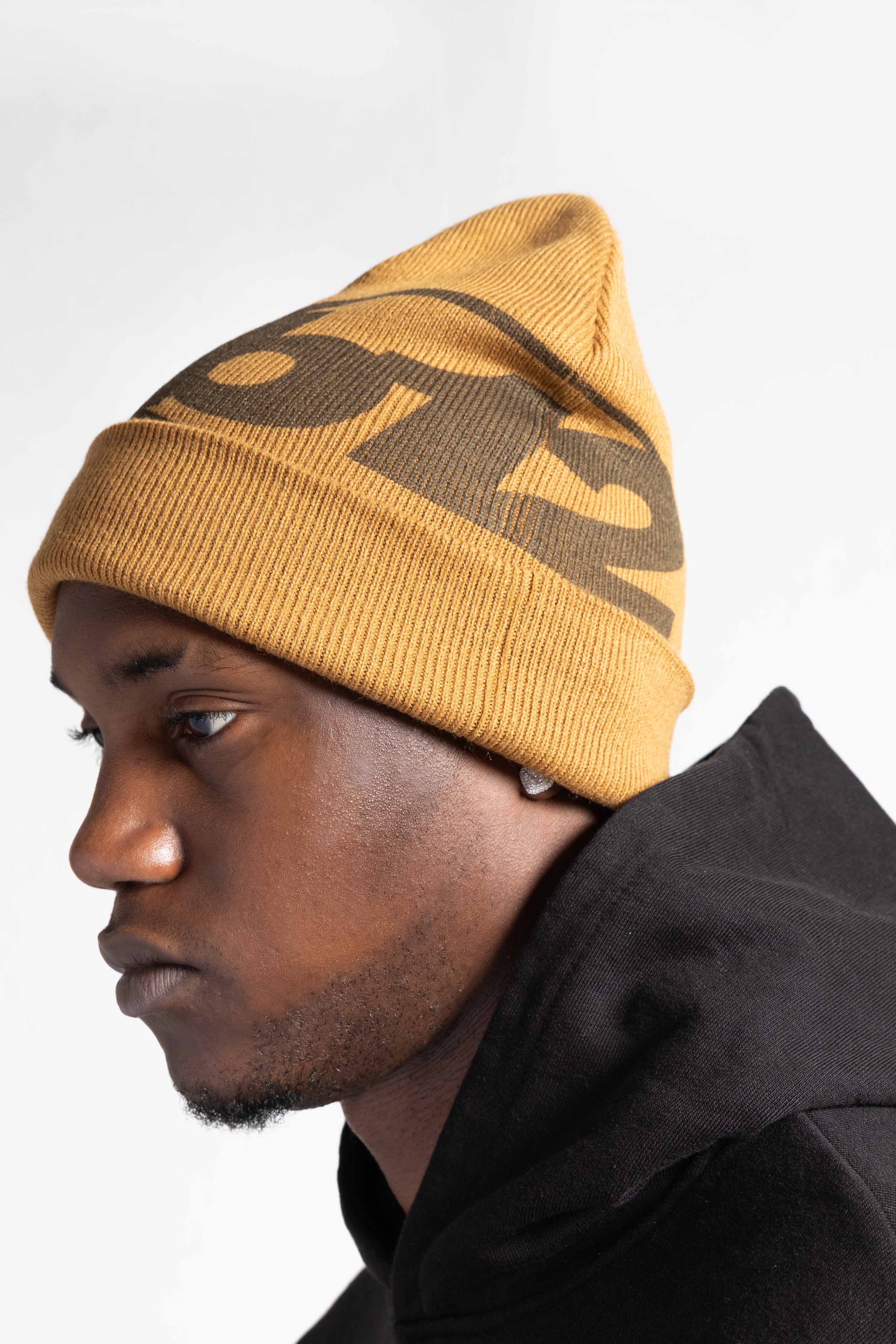 "RUDEBOY LDN" Beanie Camel