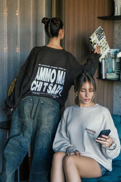 Knitwear "AMMO" CHI’T’SAP Brown/White
