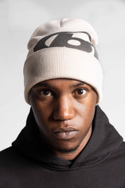 "RUDEBOY LDN" Beanie Cream