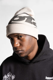 "RUDEBOY LDN" Beanie Cream