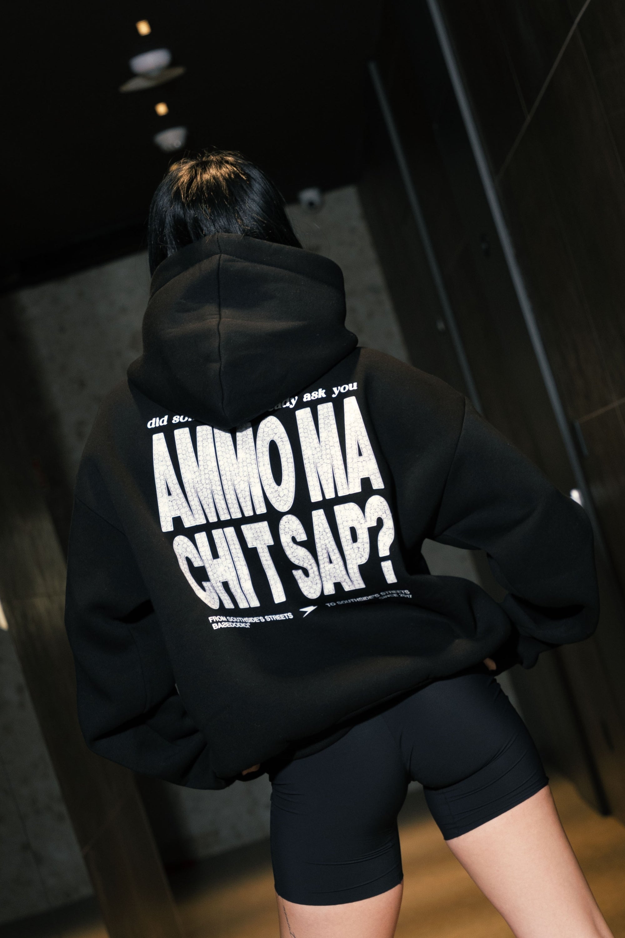 Hoodie "AMMO" CHI'T'SAP Black/Grillz