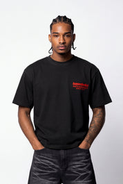"KILLED ROMANCE" T-Shirt Black/Red