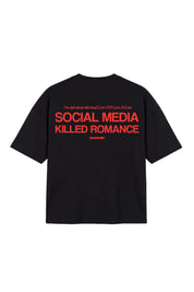 T-Shirt "KILLED ROMANCE" Black/Red