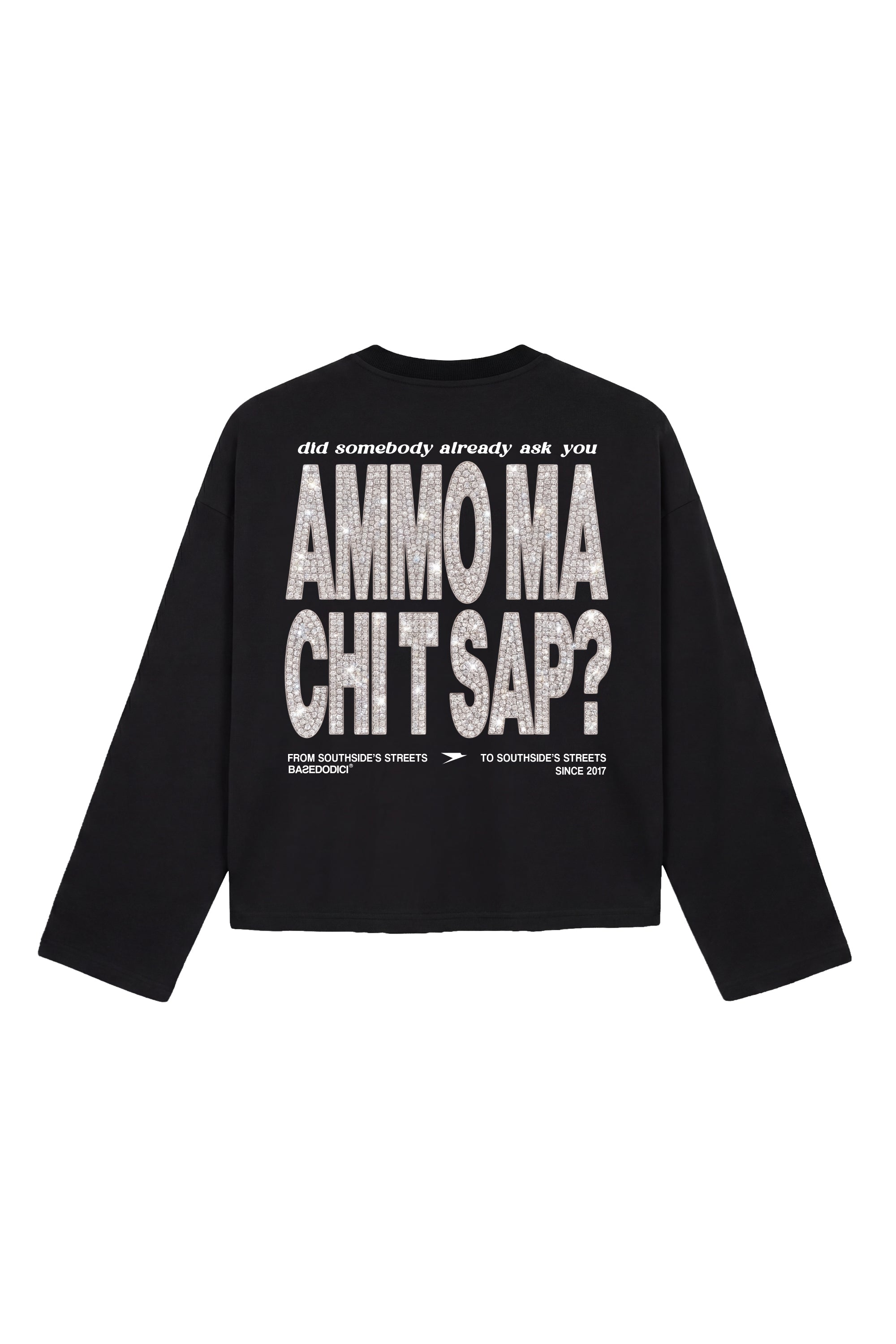 Longsleeve "AMMO" CHI'T'SAP Black/Grillz