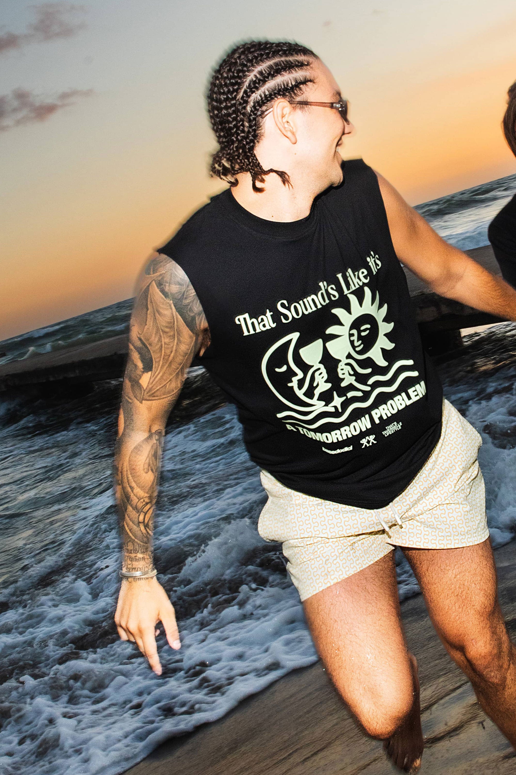 Tank "TAVERNELLExBASEDODICI" Tomorrow Black