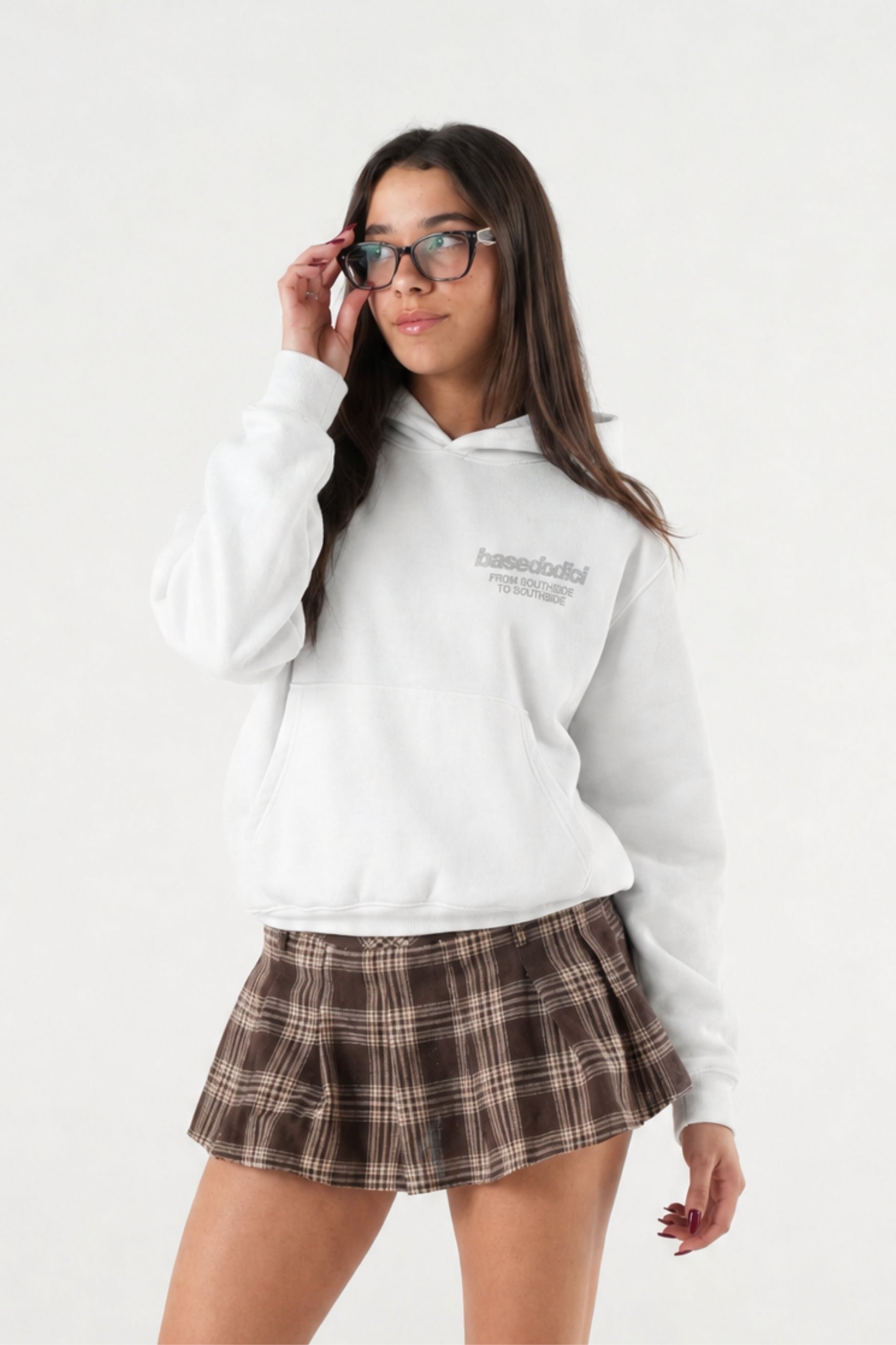 Hoodie "AMMO" MiStaiSoffrendo White/Glitter