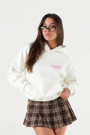 Hoodie "AMMO" MiStaiSoffrendo White/Pink