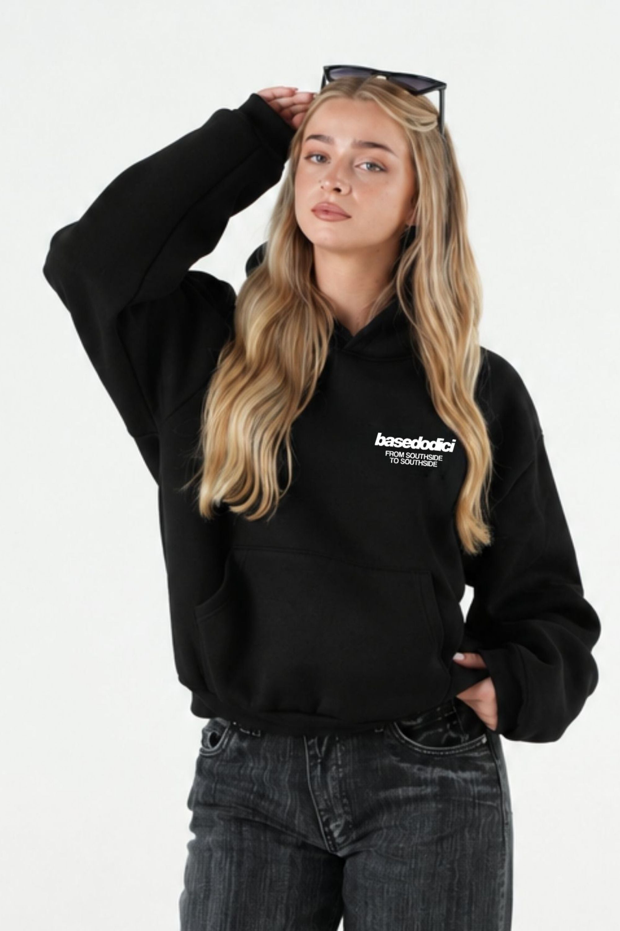 Hoodie "AMMO" MiStaiSoffrendo Black/White