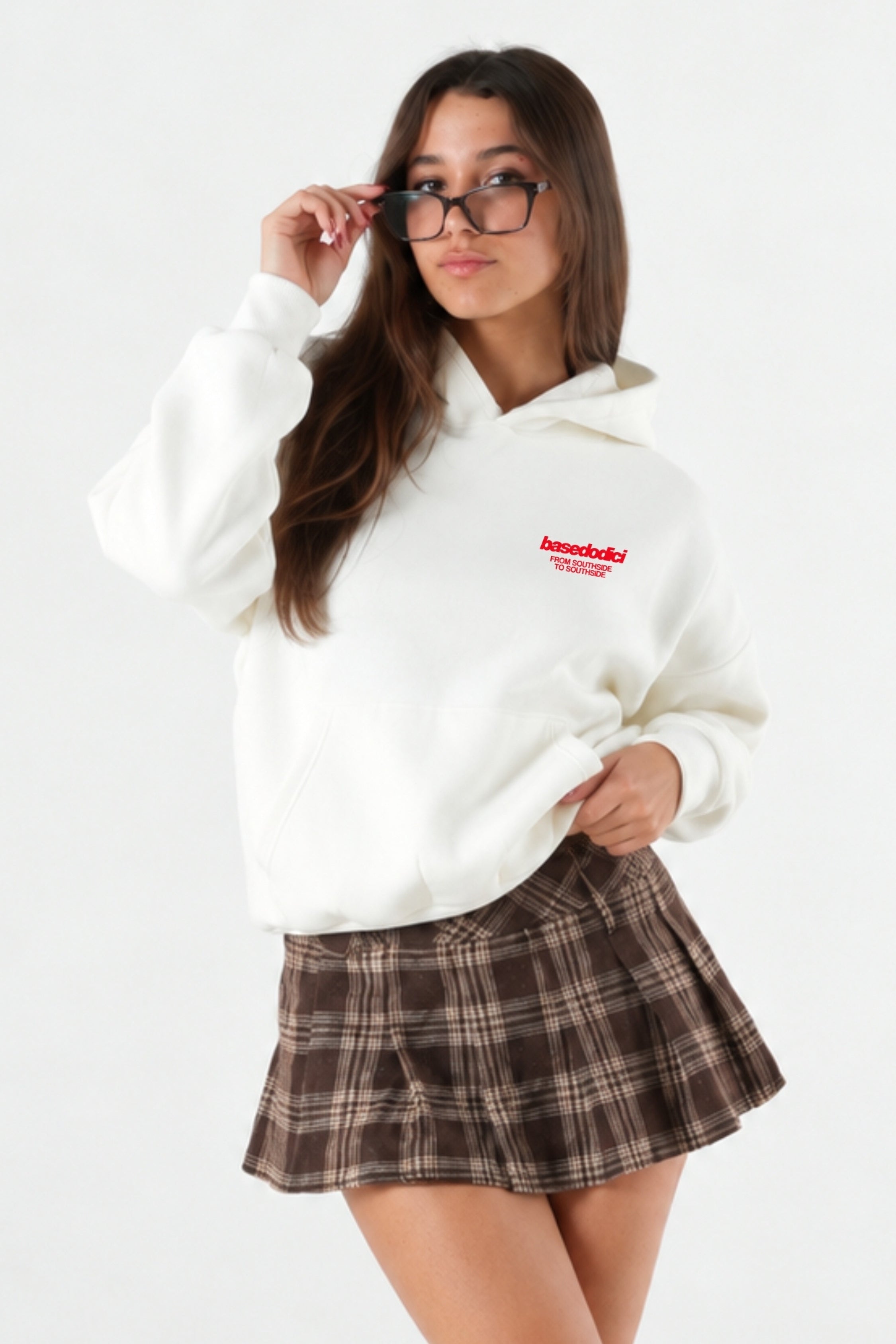 Hoodie "AMMO" MiStaiSoffrendo White/Red