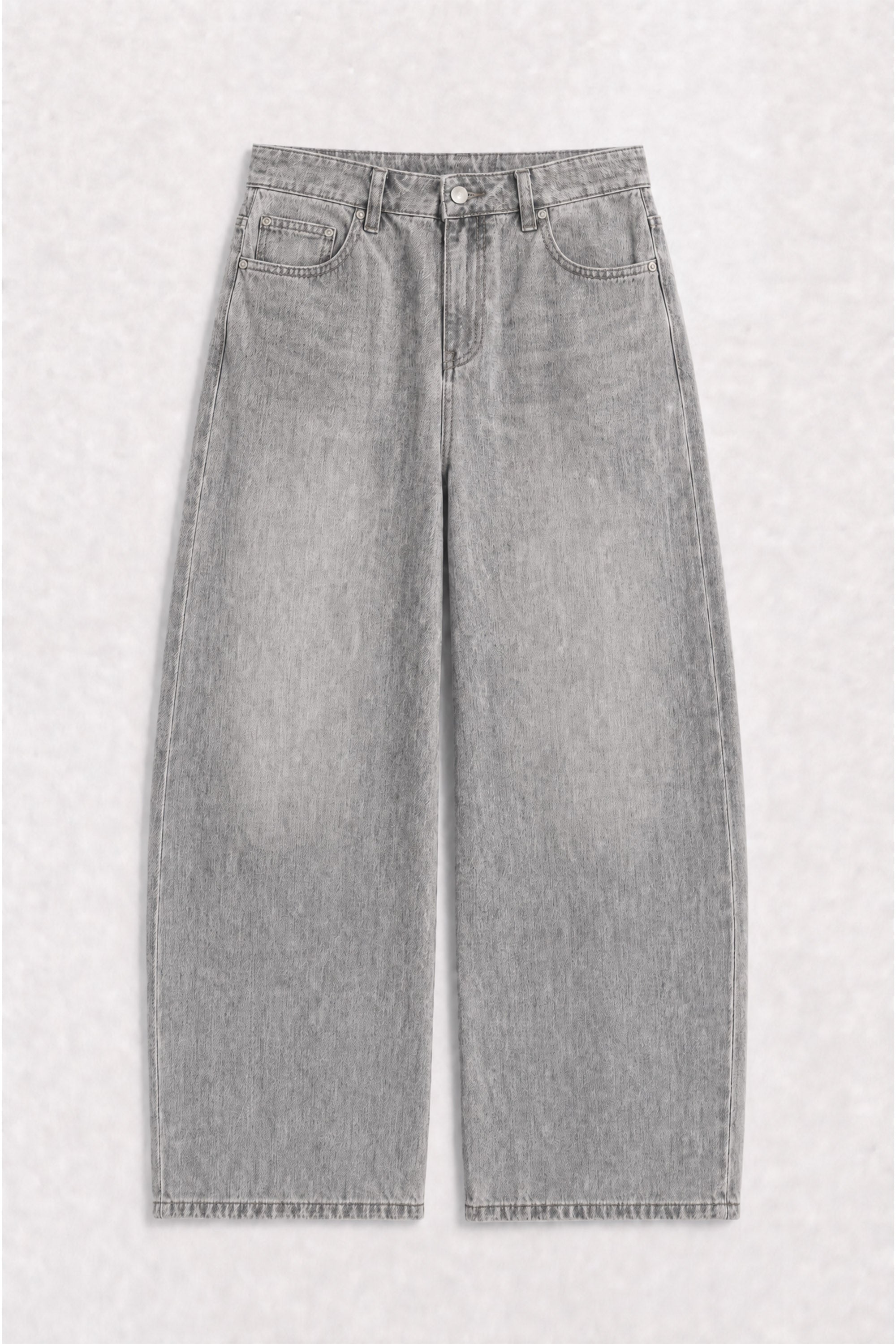 Bigall Denim "BROKENNESS" Back Logo Grey