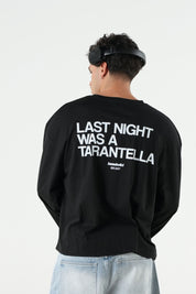 Longsleeve "B12LAB" Tarantella Black/White
