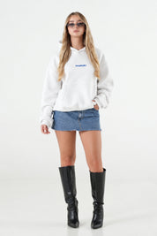 Hoodie "B12LAB" Bloodline White/Blue