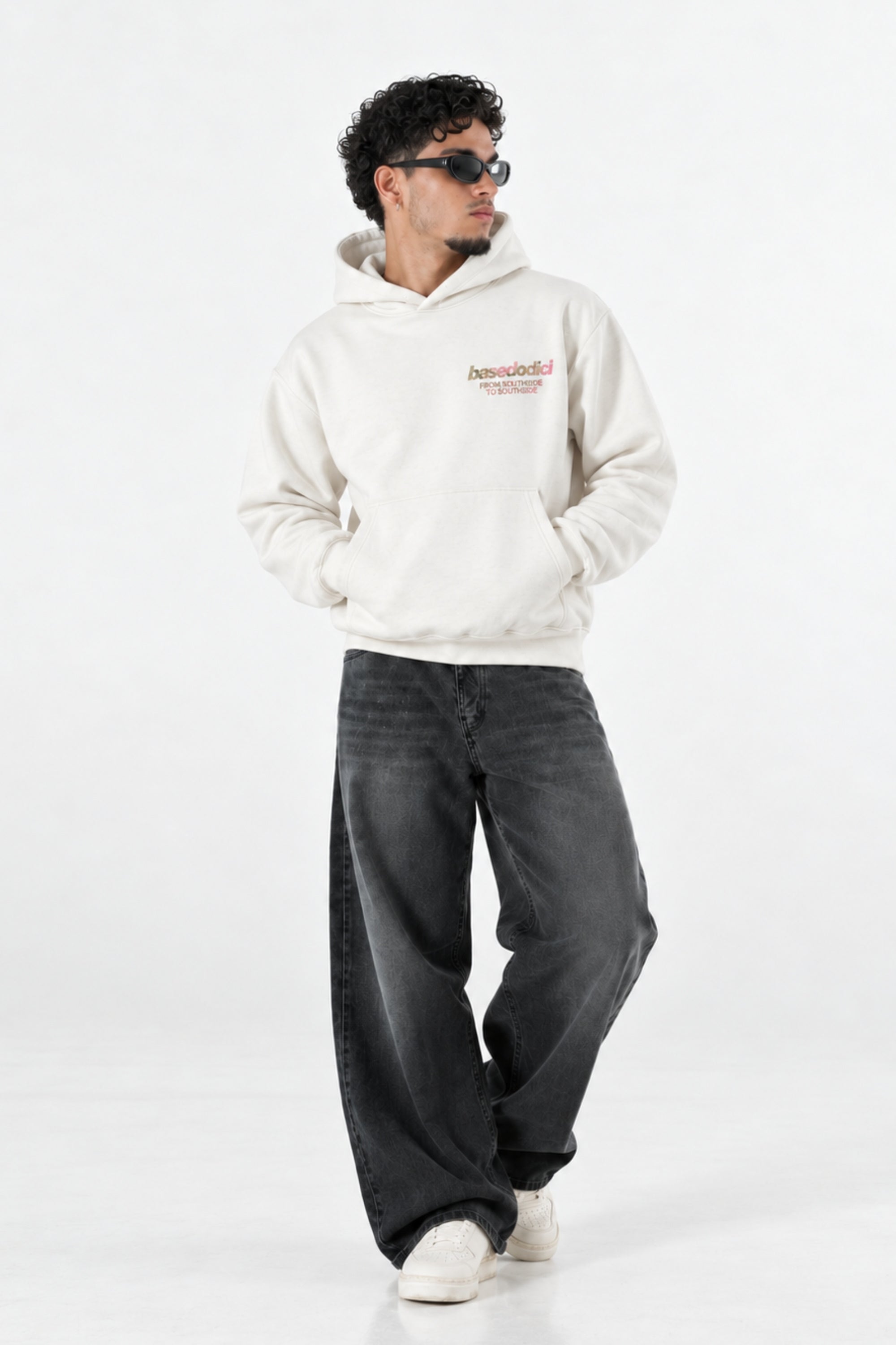 Hoodie "AMMO" MiStaiSoffrendo White/Camo