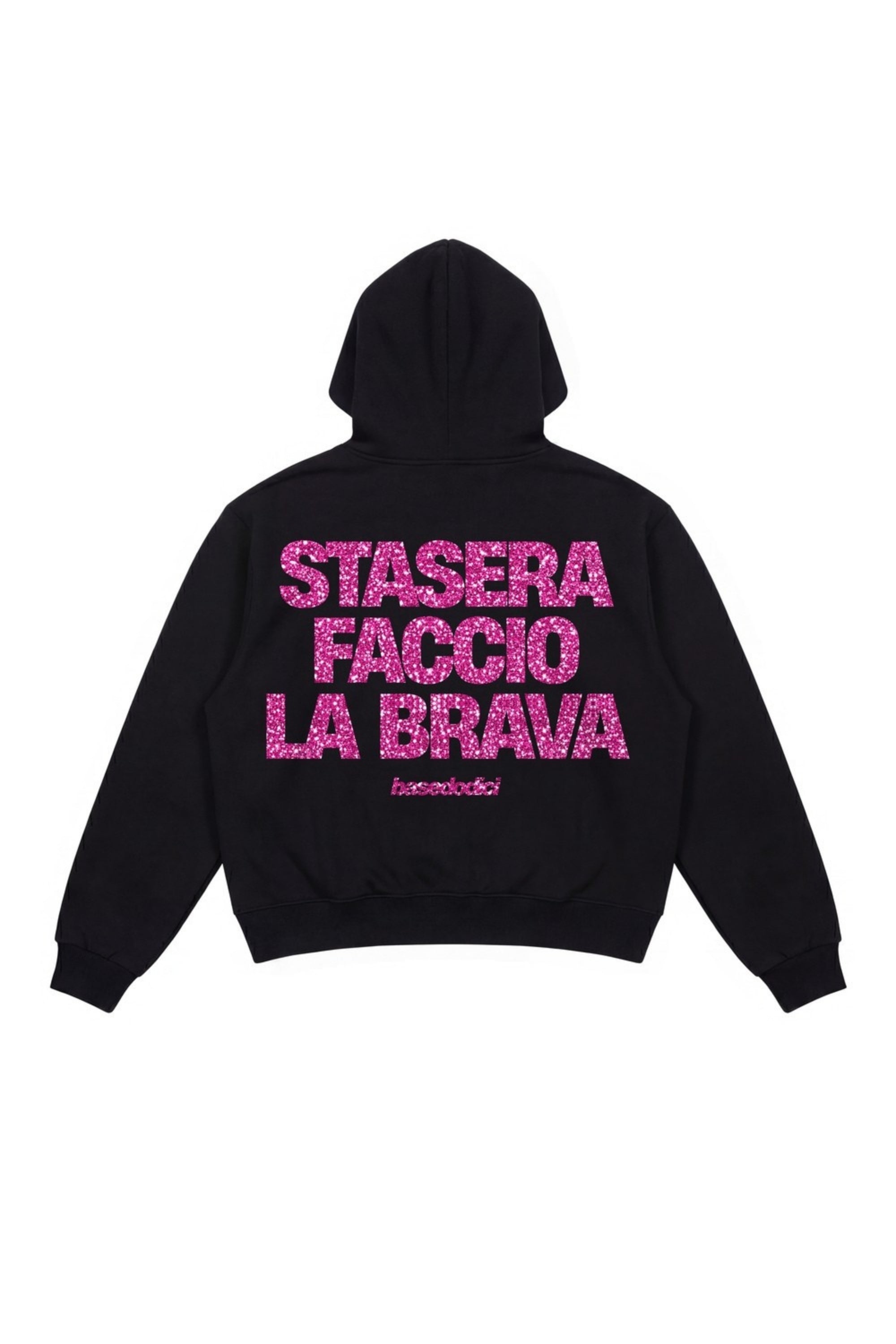 Hoodie "VIRAL EDIT" FaccioLaBrava Black/GlitterPink