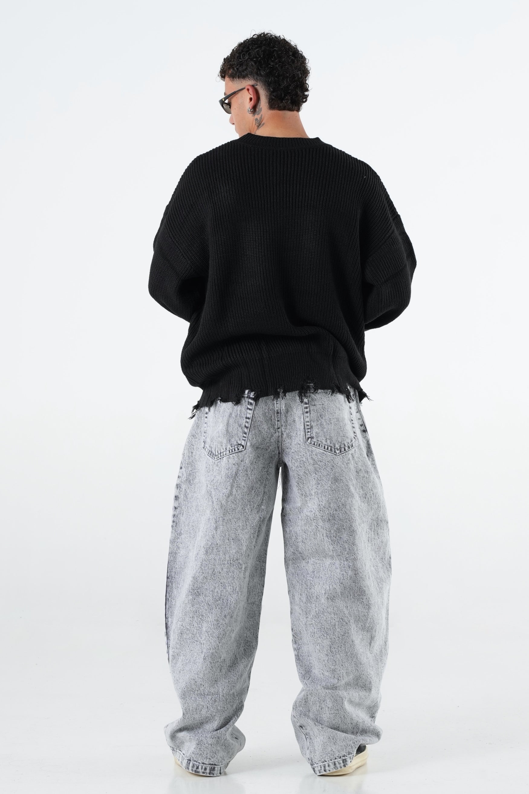 Knitwear "THE NOISE" BadBit*hes Black/Yellow
