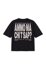 T-Shirt "AMMO" CHI'T'SAP Black/Grillz