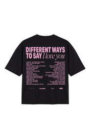 T-Shirt "VALENTINE" iLoveYou Black