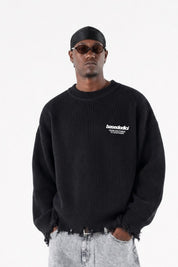 Knitwear "AMMO" CHI’T’SAP Black/White