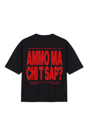 T-Shirt "AMMO" CHI'T'SAP Black/Red