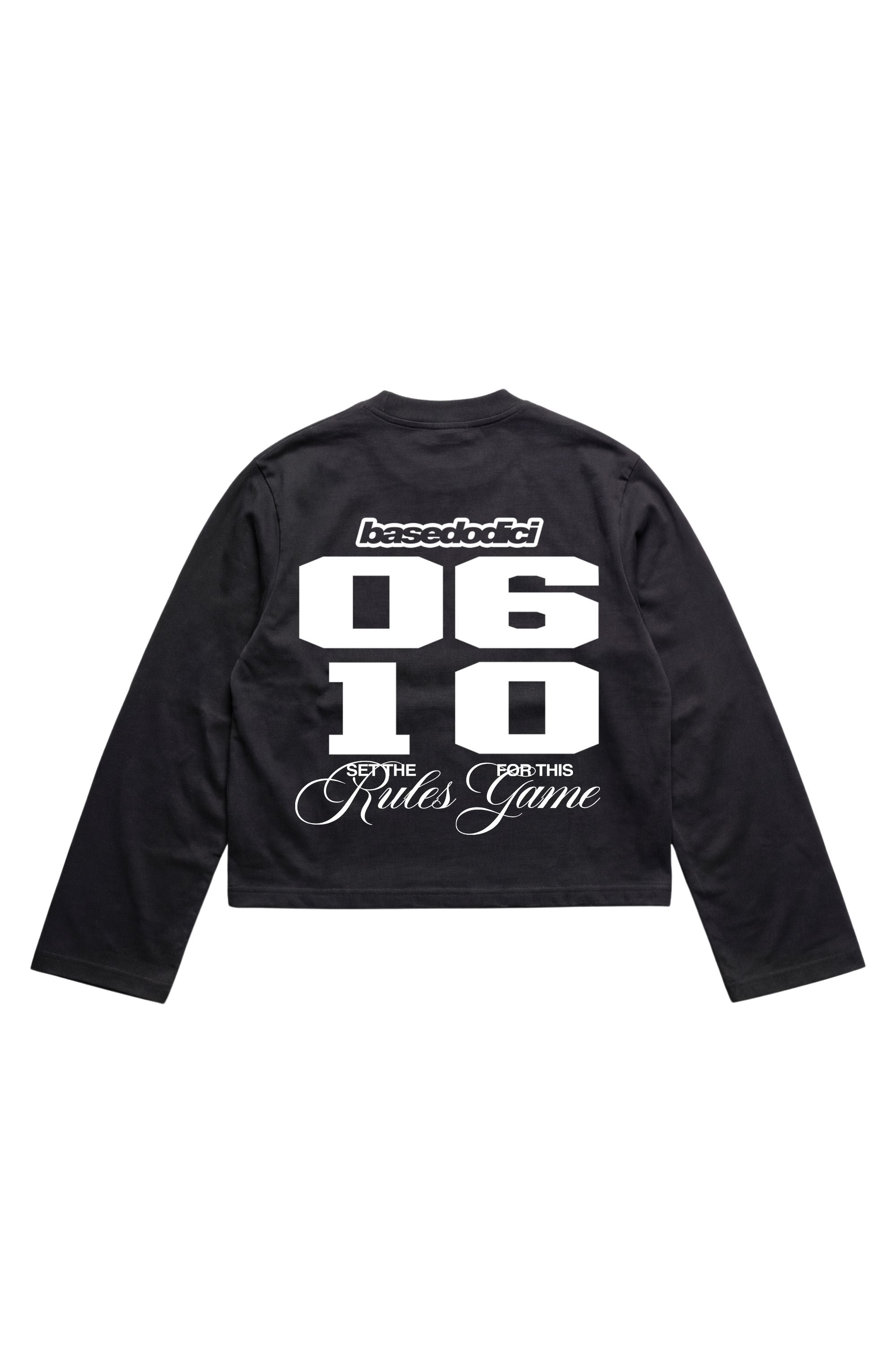 FREE Longsleeve "BROKENNESS" Set The Rules Black