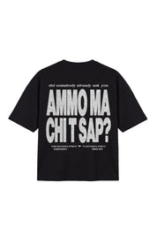 T-Shirt "AMMO" CHI'T'SAP Black/Glitter