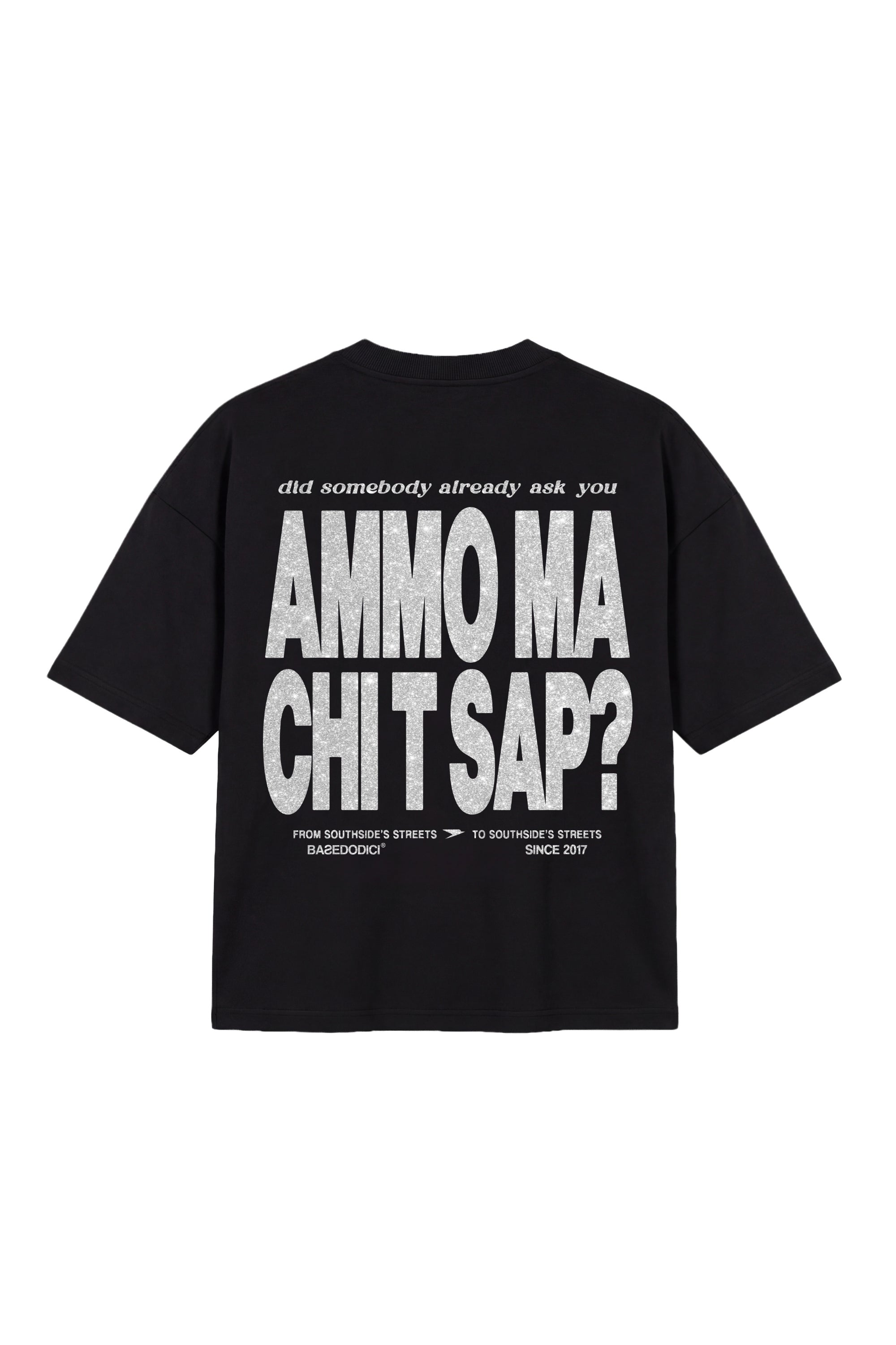 T-Shirt "AMMO" CHI'T'SAP Black/Glitter