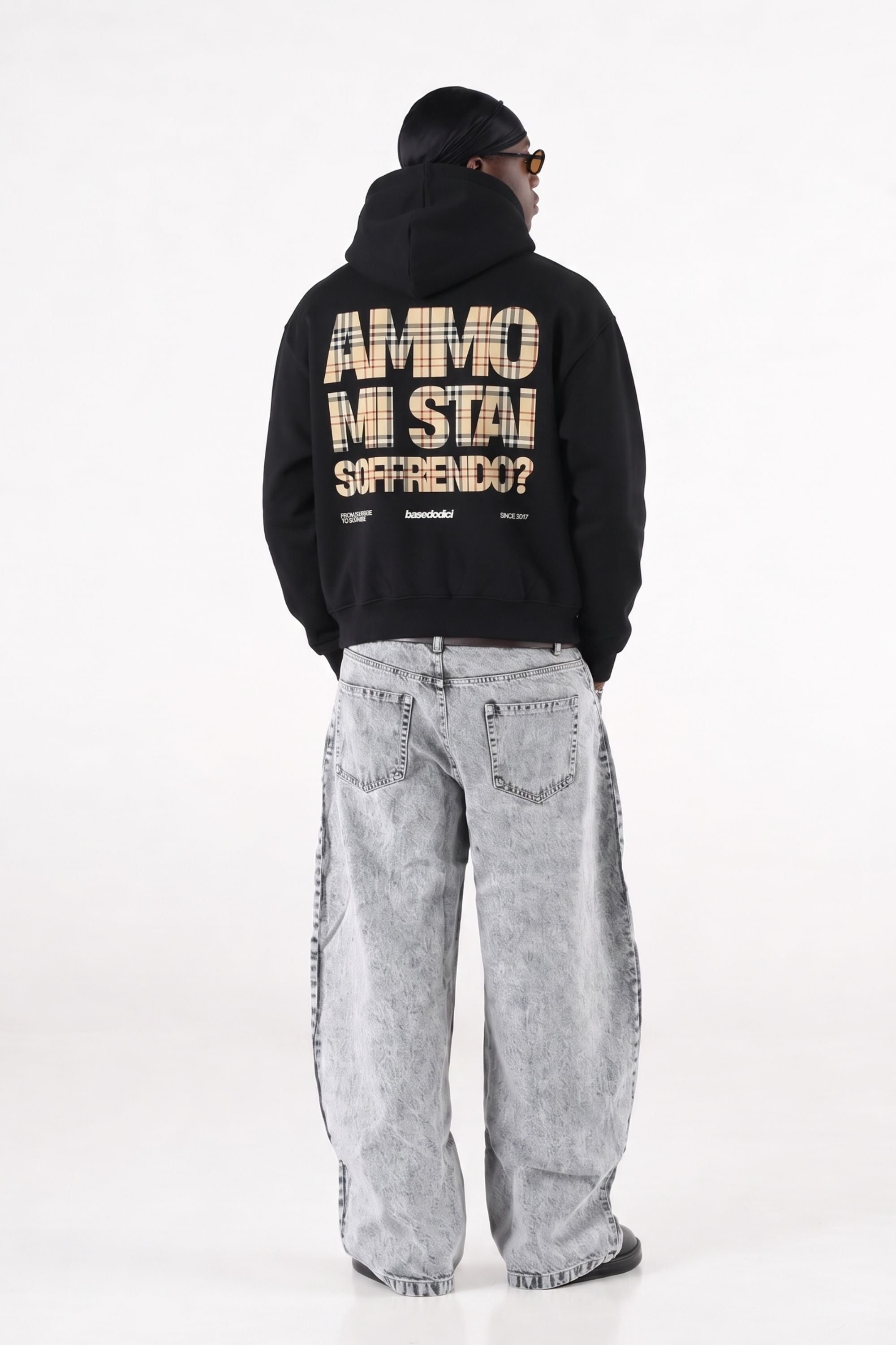 Hoodie "AMMO" MiStaiSoffrendo Black/Burby
