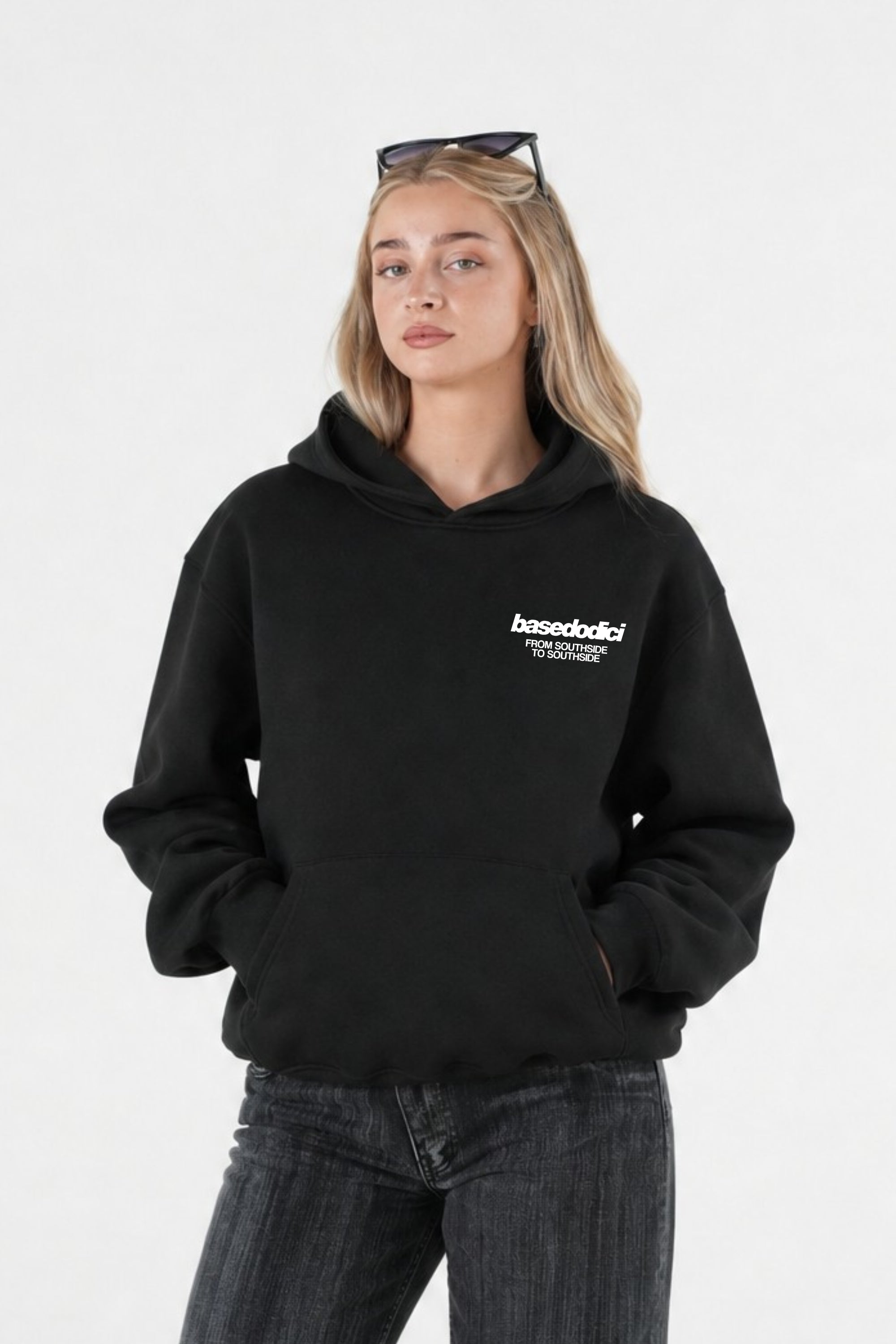 Hoodie "AMMO" MiStaiSoffrendo Black/White