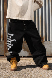 Bigall Denim “NEW MONEY” Worldwide Black Raw