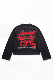 Longsleeve "AMMO" CHI'T'SAP Black/Gloss