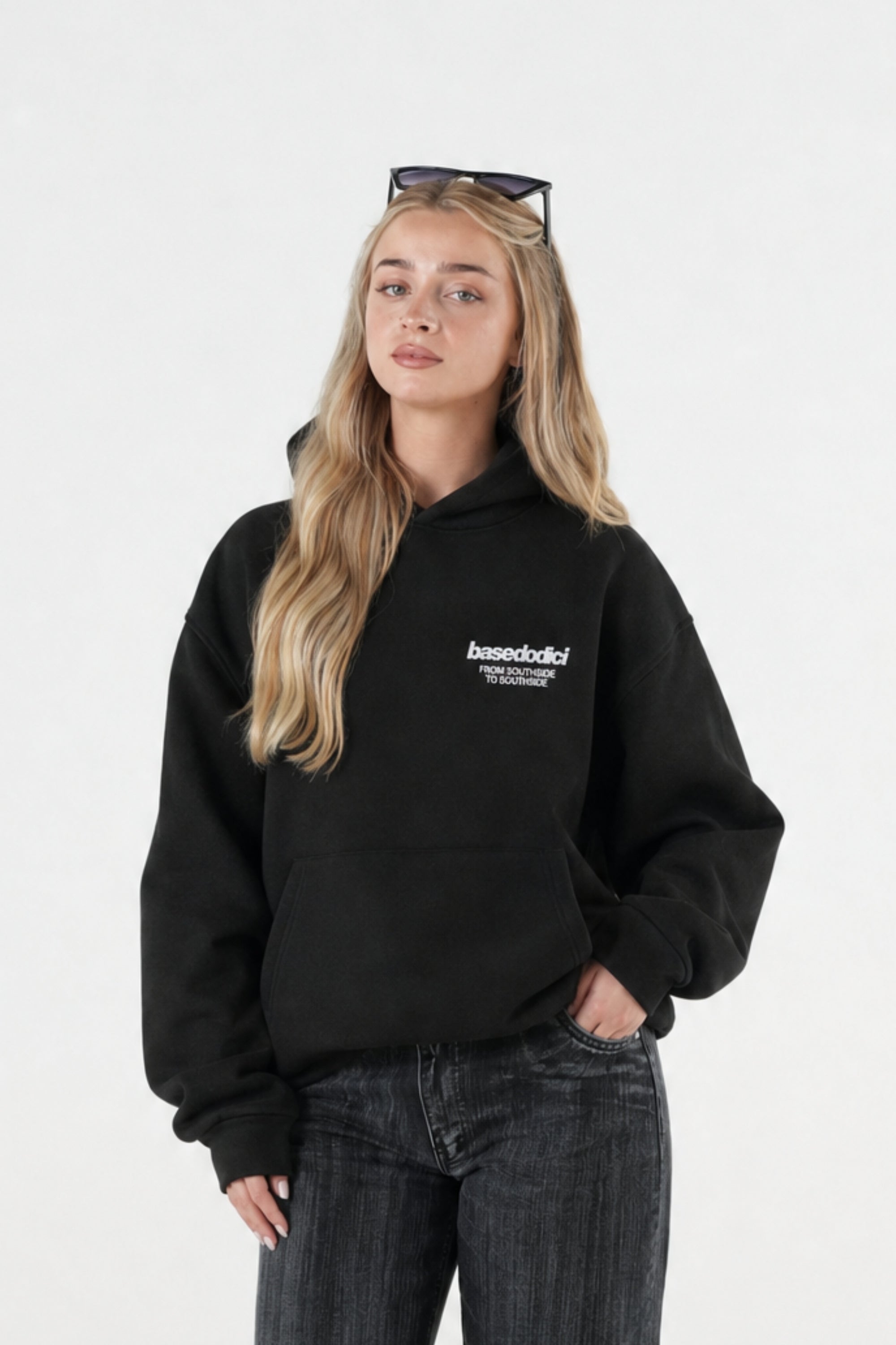 Hoodie "AMMO" MiStaiSoffrendo Black/Glitter