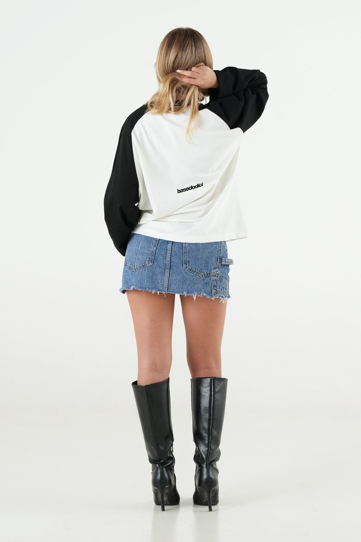 Longsleeve "B12LAB" TuttoèPossibile White-Black/Black