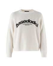 Knitwear “DE LA RUE À LA RUE” Italian ArcLogo Grey 