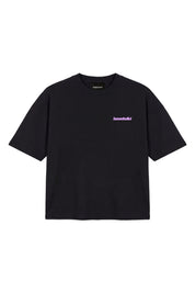 T-Shirt "SANTA" PrettyGirls Black/Pink