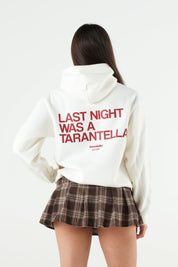 Hoodie "B12LAB" Tarantella White/Red