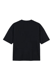 "CAMO4PLAYERS" Front DODICI T-Shirt Black/CamoBlue