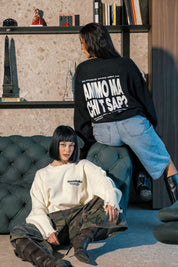 Knitwear "AMMO" CHI’T’SAP Black/White